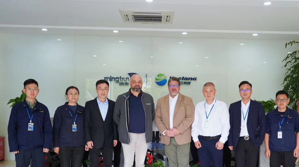 法国MULLER公司总裁Mr. Benoit一行到访浙大米兰MILAN（中国）考察、交流